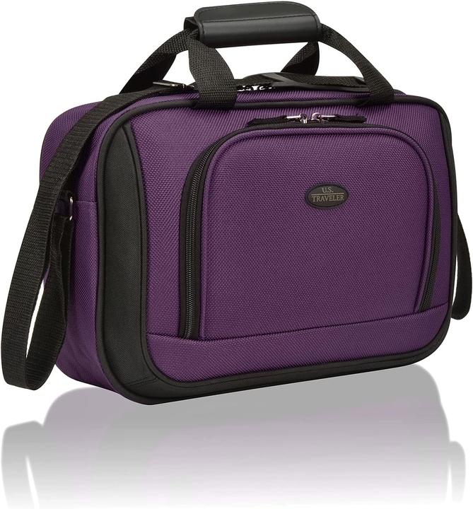 Produktbild U.S. Traveler Carry-on Luggage Set Violett, 2 Wheel (Handgepäck (bis 50l))