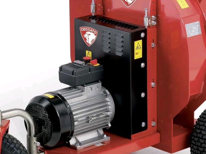 Produktbild Ceccato Tritone Monster Electric Elektrischer Gartenhäcksler Dreiphasig 12,5 PS