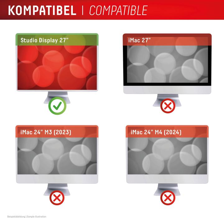 Produktbild Displex Privacy Safe, Desktop Monitor Blickschutzfilter (27")