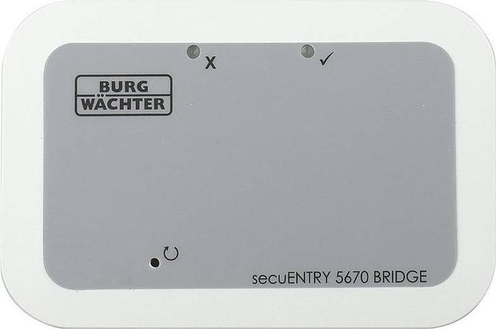 Actual product image Burg Wächter sE-Bridge 5670 control panel Bluetooth-enabled