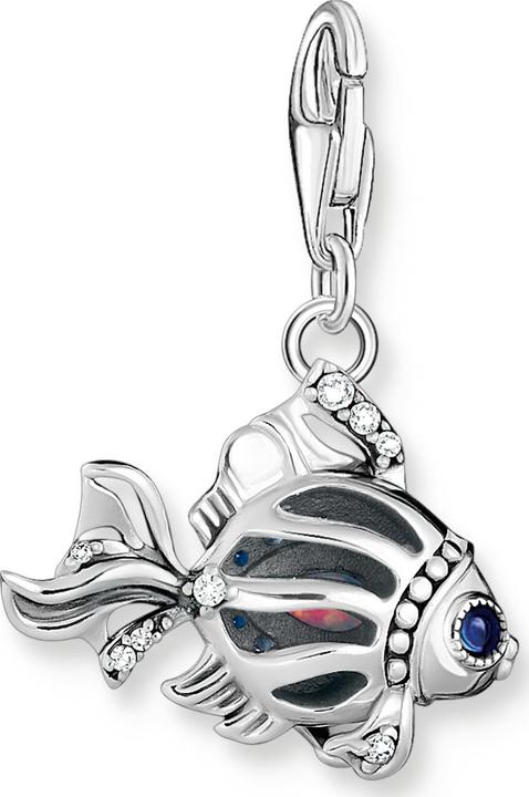 Actual product image Thomas Sabo Charm Club Fish (925 silver, Blackened)