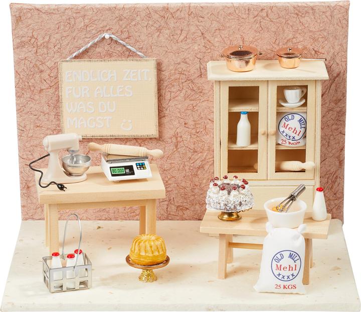 Produktbild Hobby Fun Miniatur Küchenmaschine, ca. 3 x 3 x 2 cm, Rose (3 x 3 x 2 cm)