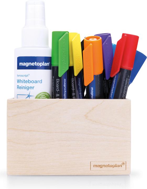 Immagine prodotto Magnetoplan Portapenne magnetico (L x A) 114 mm x 64 mm in betulla