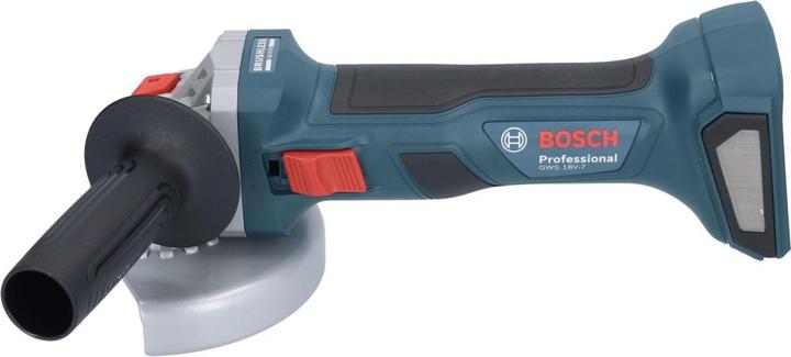 Actual product image Bosch Professional Bosch GWS 18V-7 Professional cordless angle grinder 18 V 125 mm brushless + 1x rechargeable battery (125 mm)
