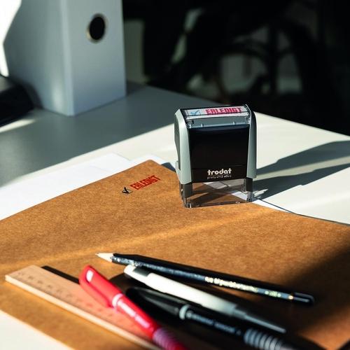 Actual product image Trodat Office Printy 4912 self-inking stamp