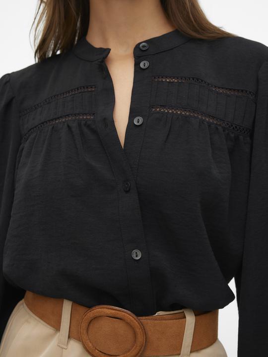 Immagine prodotto Vero Moda Vmemma Ls Lace Shirt Wvn Ga Noos (XL)