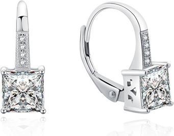 Immagine prodotto Moiss Orecchini originali in argento con zirconi chiari E0000665 (L)