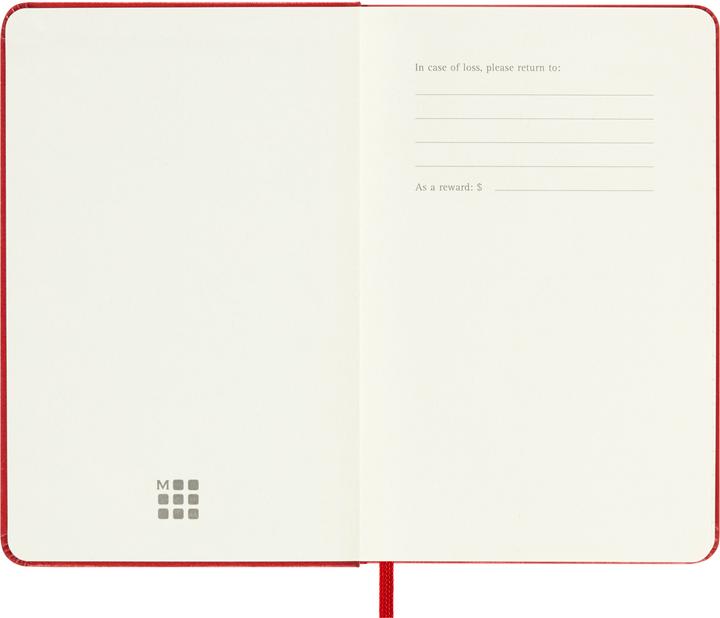 Immagine prodotto Moleskine Agende scolastiche Hard Cover Weekly Notebook (90 x 140 mm, Inglese)