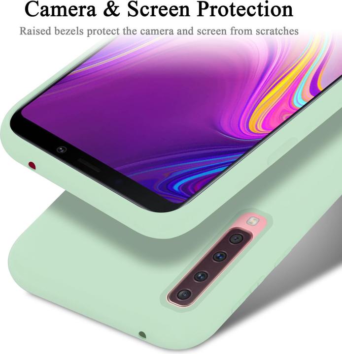 Produktbild Cadorabo TPU Liquid Silicone Case Hülle für Samsung Galaxy A9 2018 (Samsung Galaxy A9 (2018))