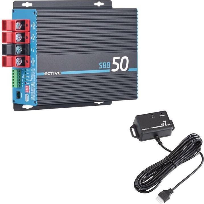 Actual product image Ective SBB 50 24V to 24V charge booster with MPPT charge controller 50A (1.60 kg)