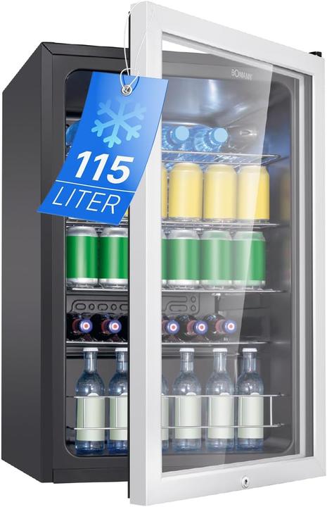 Bomann BOMA Glastürkühlschrank (115 l)