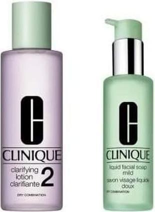 Clinique Set (Cleans Skin Happy+