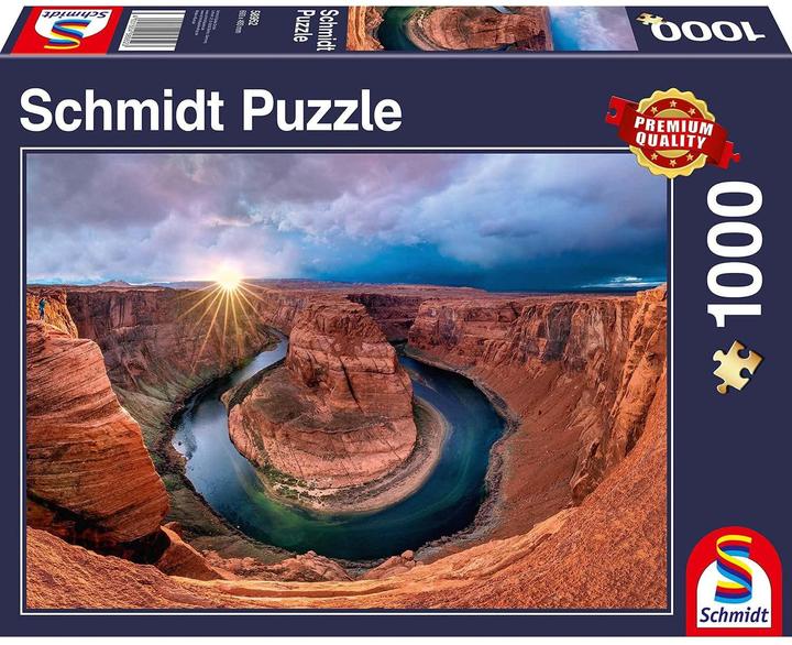 Schmidt Spiele Glen Canyon Horseshoe Bend Colorado River (1000 Teile)