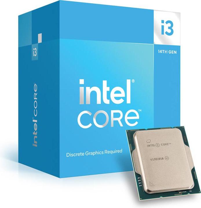 Produktbild Intel Core i3-14100F (LGA 1700, 3.50 GHz, 4 -Core)