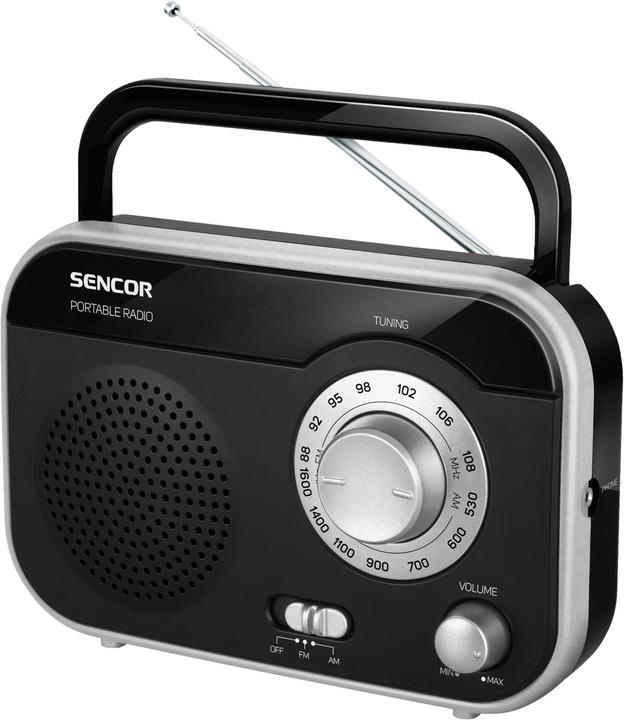 Immagine prodotto Sencor SRD 210 BS Radio Personal Analogica Metallica (AM, FM)