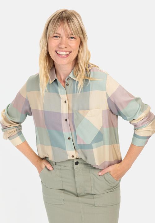 Produktbild Camel Active Karierte Bluse aus Viskose (L)