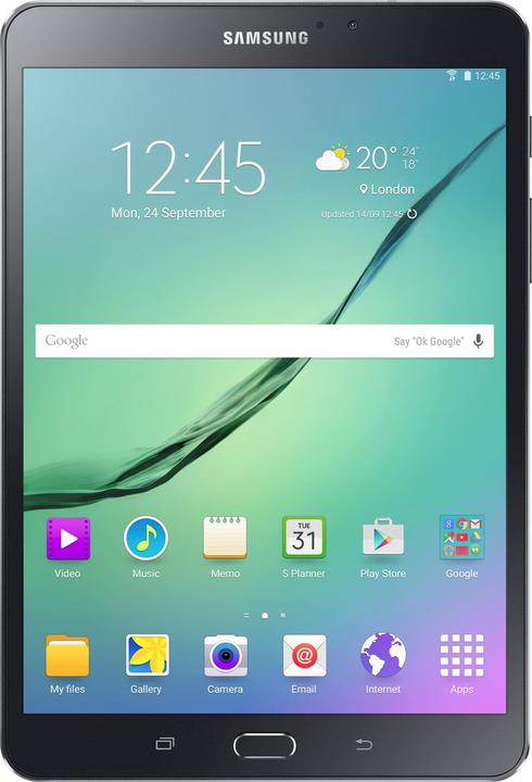 Samsung Galaxy Tab S2 Value Edition (4G, 8", 32 GB, Schwarz)