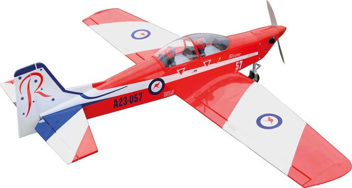 Seagull Models ( SG-Models ) Pilatus PC-9 "RAAF" 10cc rot/weiss (Kunstflug)