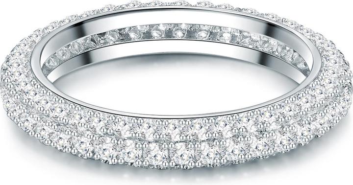 Trilani Damen Sterling Silber Zirkonia silber - 26771