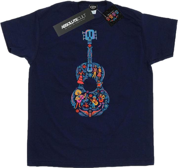Immagine prodotto Disney Coco Guitar Pattern Maglietta Uomo (XXL)
