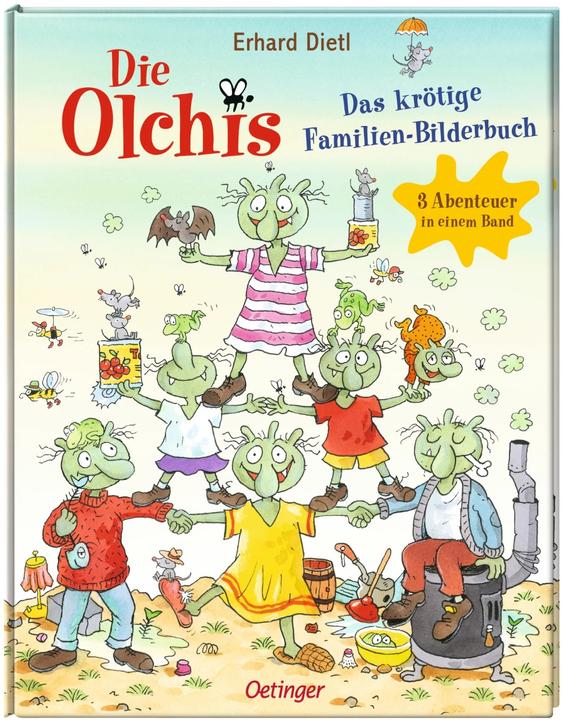 Productafbeelding Die Olchis. Das krötige Familien-Bilderbuch (Duits, Erhard Dietl, 2023)