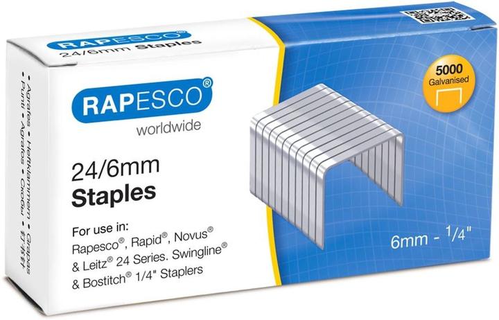 Rapesco Graffe da 24/6mm (5000 x)