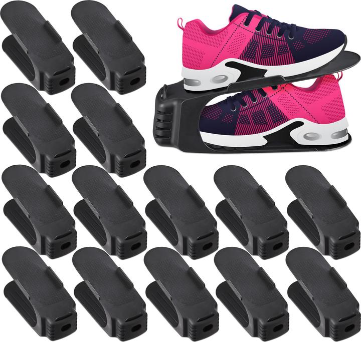 Image du produit Relaxdays Empileur de chaussures (10 x 25 x 12,5 cm)