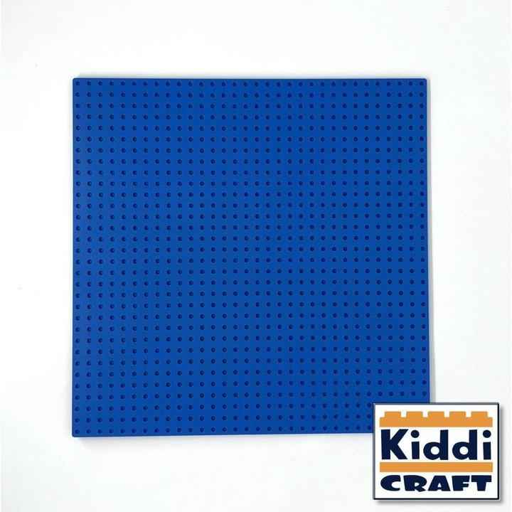Actual product image Kiddicraft KC32B - Baseplate 32 x 32 studs (25.5 x 25.5cm) Blue