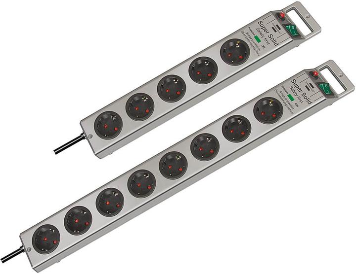 Image du produit Brennenstuhl Super Solid (5 x, CEE 7/3, 2.50 m)