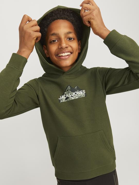 Image du produit Jack & Jones Jcomountain Logo Sweat Hood Sn Jnr (140)