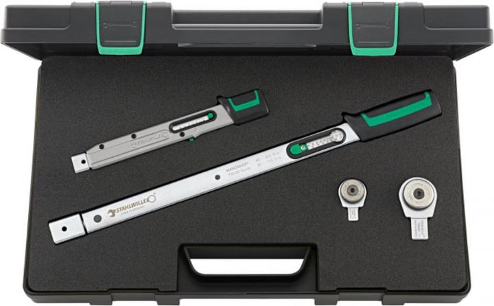 Image du produit Stahlwille Jeu de clés dynamométriques 730 Quick/735/4 (3/8", 1/2", 8 Nm, 200 Nm)