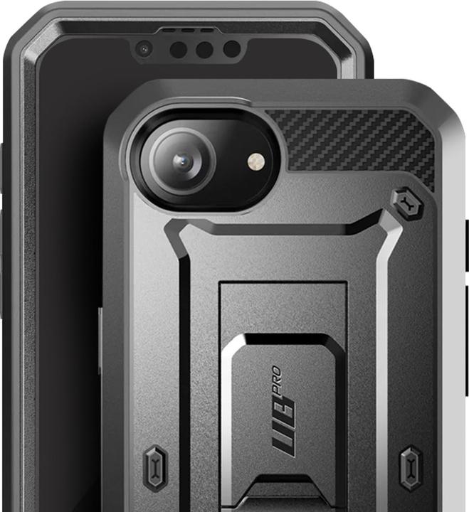 Actual product image Supcase - Unicorn Beetle Pro - iPhone 16e - Black (Apple iPhone 16e)