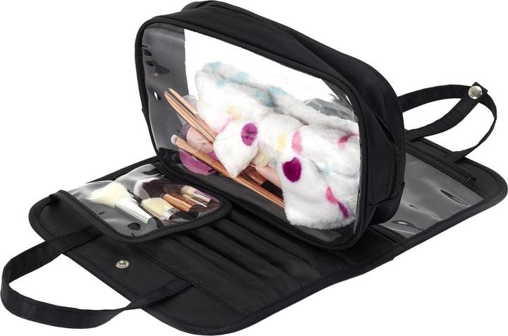 Immagine prodotto Cosmetic Club Necessario con scomparti - nero (Set manicure)