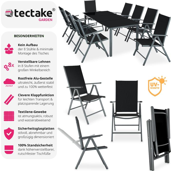 Produktbild tectake Sitzgruppe (189 cm)