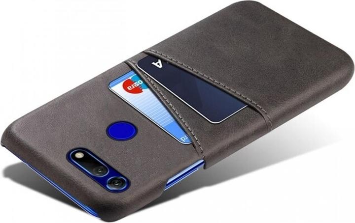 Actual product image Screenguard Honor View 20 CardCaddy Leather Backcase with Card Pockets (Honor View 20)