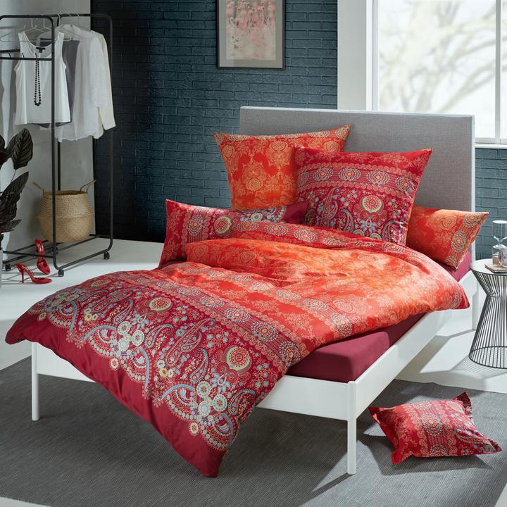 Immagine prodotto Bassetti Biancheria da letto Maco-Sateen Gran Paradiso V1 (Copripiumino, 155x220 cm (80x80 cm))