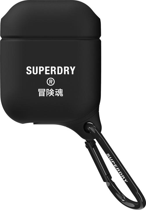Produktbild Superdry AirPods Cover Waterproof czarny /black 41692 (Kopfhörer Tasche)