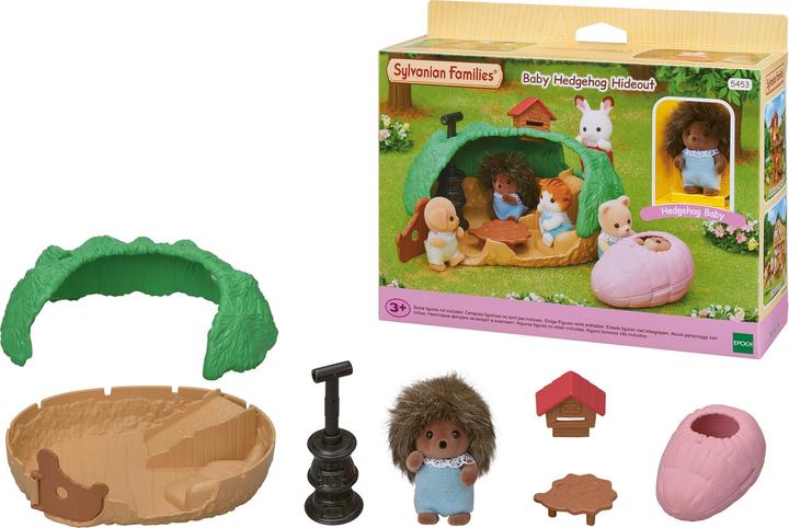 Actual product image Sylvanian Families Baby Hedgehog Hideout