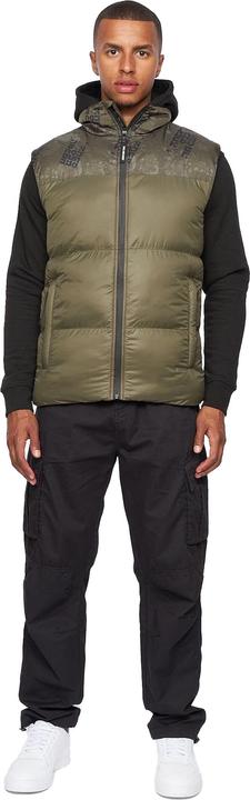 Actual product image Duck and Cover Mens Romain Camo Padded Gilet (L)
