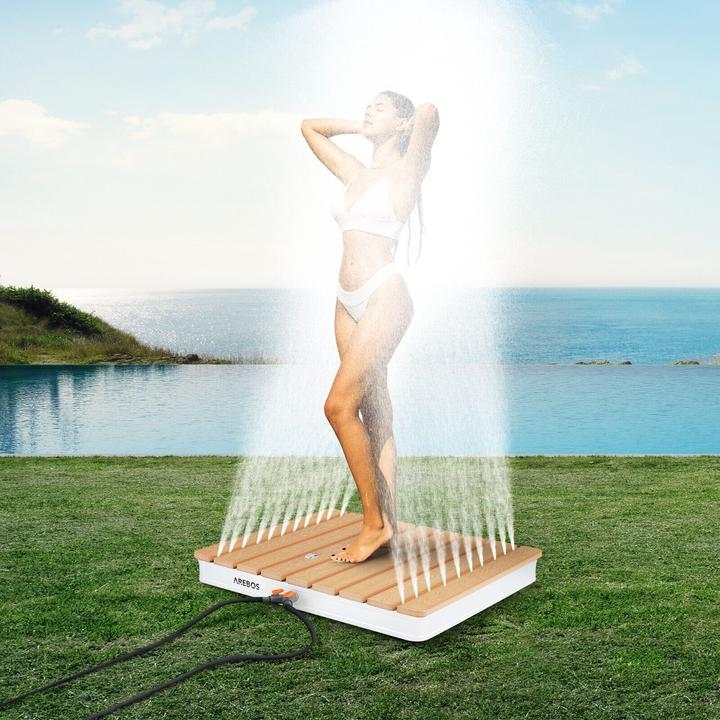 Actual product image Arebos Garden shower