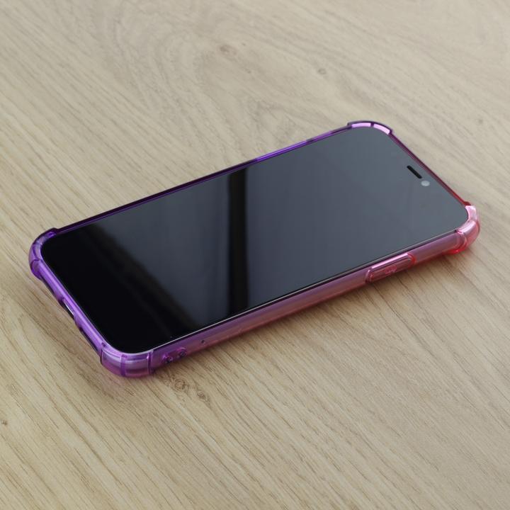 Image du produit PhoneLook Coque Bumper Rainbow Silicone anti-choc avec bords protégés rose (Realme 12 Pro+, Apple iPhone 12)