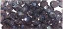 Rayher Perle en verre taillé, 4mm ø, bleu-gris, 100 pcs