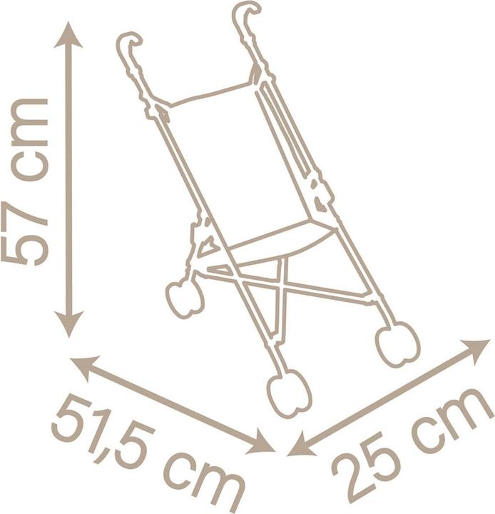 Produktbild Smoby BabyNurse Foldable