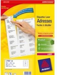 Actual product image Avery Address labels