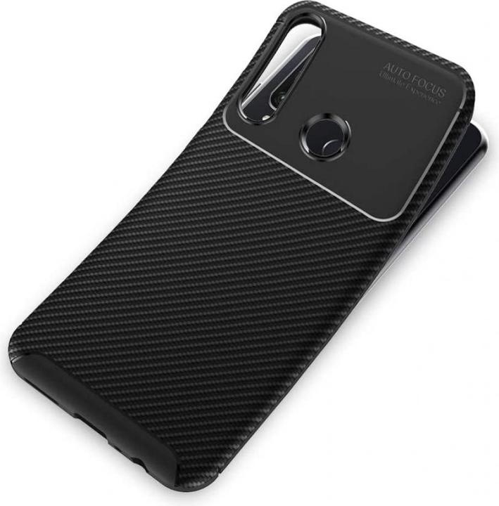 Produktbild Screenguard Huawei Y6p Hülle Carbon Design TPU Case (Huawei Y6p)