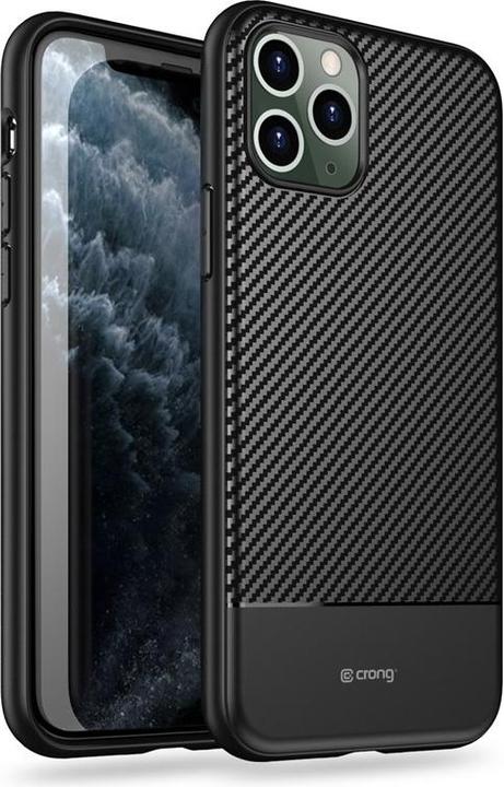 Produktbild Crong Prestige Carbon Cover Case for iPhone 11 Pro (black) (Apple iPhone 11 Pro)