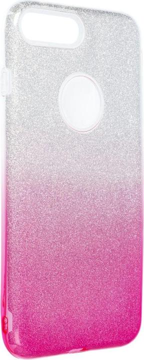 Produktbild König Design Handyhülle für Apple iPhone 7 Plus Schutzcase Cover Bumper Schale Glitzer Pink (Apple iPhone 7 Plus)