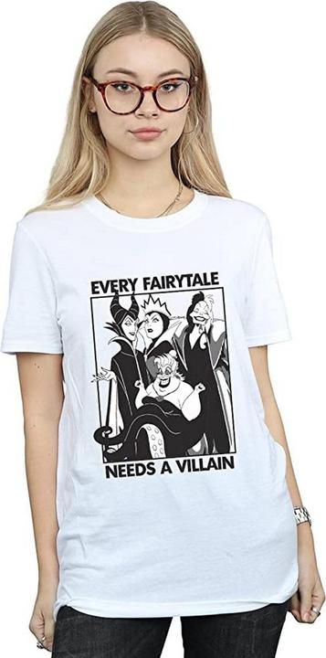 Image du produit Disney T-shirt en coton Femme/Ladies Every Fairy Tale Needs A Villain (Chaque conte de fées a besoin d'un (M)