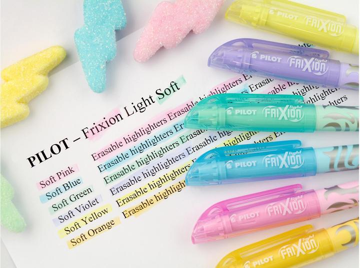 Immagine prodotto Pilot FriXion Light Soft (Multicolore, 4 mm, 6 x)