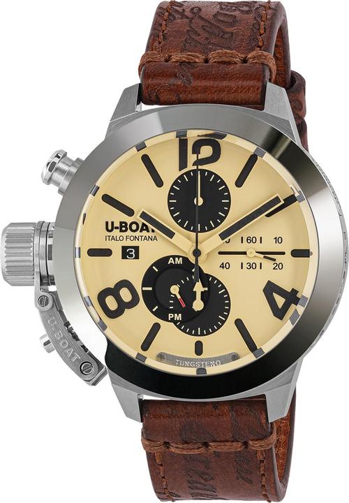 Image du produit U-Boat 9568 Classico 45 mm Tungsteno CAS 2 Montre homme 10ATM (Chronographe, 45 mm)